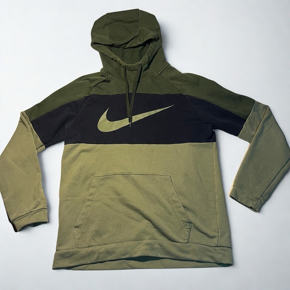 Nike Other - Nike Mens Size Medium Light Green Dri Fit Pullover Training Hoodie with Pocket